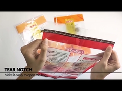 カスタムPET/CPP生鮮野菜包装袋 Boppニンニクプラスチックバッグ 透明窓付き