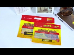 カスタム印刷ジップ ロック ポケット付きホット チキン ロースト チキン バッグを立っています。