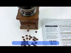 カラフル印刷 スタンドアップ コーヒー 包装袋 ティー コーヒー 豆 ザッパー