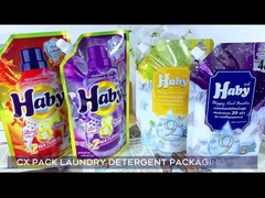 500ml 1l 洗剤パウダー 梱包袋 仕様 噴口付き