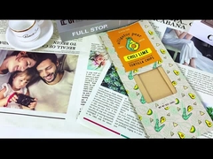 乾燥食品ナッツの窓付きの紙包装袋を立て 湿度防止