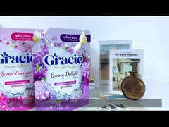 LDPE ドイパック 洗濯用洗浄剤 スタンドアップ スプウット ポック 布の軟化剤 スプウット付きタンドリング ポック