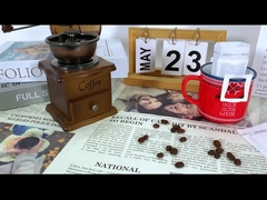 オーダーメイド ポータブル ハンジング イヤード ドリップ カフェ バッグ シングル サービス 使い捨て ドリップ カフェ フィルター バッグ トラベ