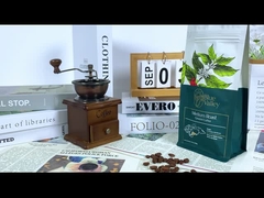 カスタム Ziplock フラットボトムコーヒーバッグ スタンドアップ ザイパーコーヒーバッグ 250g 500g 1kg