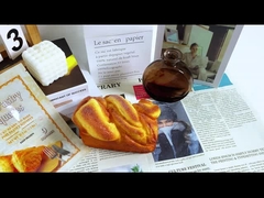 オーダーメイド 熱密封 デザート ビスケット パン袋 LDPE プラスチック パン包装袋