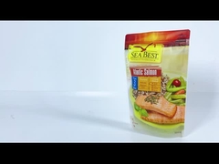 カスタムプリントラミネート 熱密閉 スタンドアップバッグ 鶏肉のための食品包装バッグ