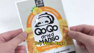 ナッツおよびドライフルーツ用のカスタムプラスチック包装袋