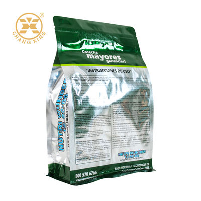 1KG 5KG OPP Fertilizer Packaging Bag Flat Bottom Bag Polypropylene Zip Lock Stand Up Pouch