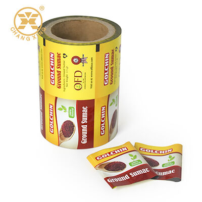 Custom Printed Food-Grade Aluminum Foil Laminate Film for Flexible Sachet Packaging