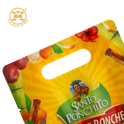 Custom Printed Flat Bottom Stand Up Pouch with Gravure Printing for Dried Food Packaging