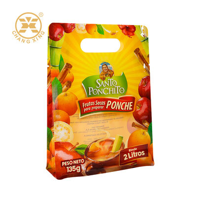 Custom Printed Flat Bottom Stand Up Pouch with Gravure Printing for Dried Food Packaging