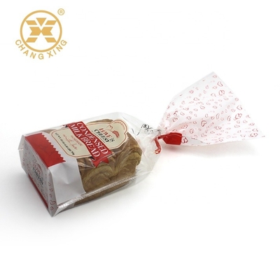 Food Grade Bopp Bakery And Confectionery Packaging Barrier Plastic Toast Bags For Toasters