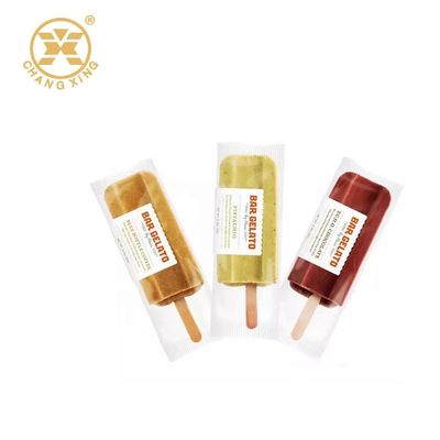 Matte Glossy Finish Pop Plastic Bag Freezing Biodegradable Plastic Film Roll Poly Popsicles Cream Bag