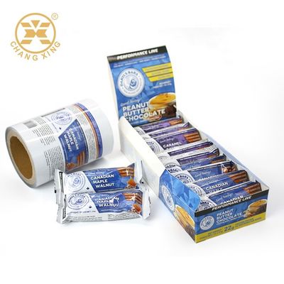 Energy Bar Clear Plastic Laminate Rolls Laminated Film Roll Packaging film
