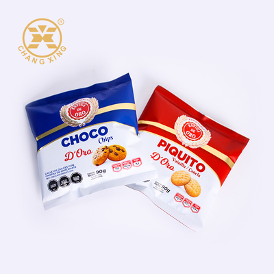 カスタム印刷 スナックパッケージング バッグ 湿度防止 チョコレートチップス クッキー