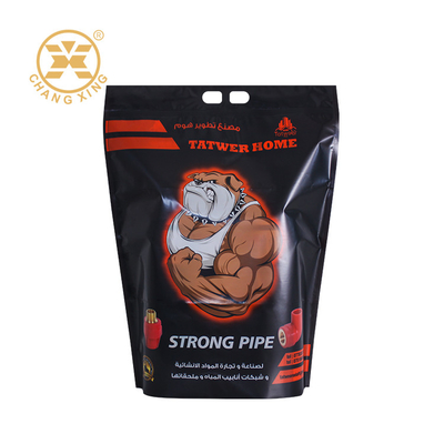 OEM ODM プラスチック スタンドアップ Ziplock ポケット 犬 猫 ペット 食品 バッグ 5kg 10kg 15kg 20kg ペット 飼料
