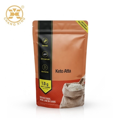 1kg 5kgのコーン フラワーは食品包装袋の自己の永続的なポリプロピレンのジッパー ロック袋を乾燥した
