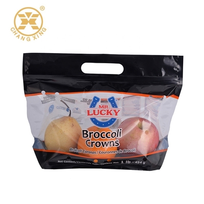 野菜CPPの穴が付いている袋の上の明確なプラスチック立場のための12oz Resealableパッキング袋